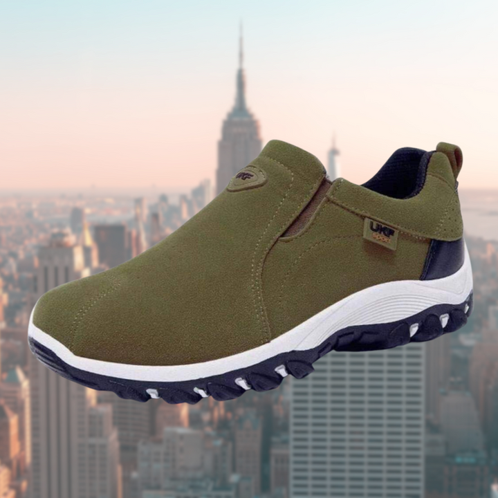 Roland | Herren Slip-On Schuhe mit stoßdämpfender Sohle