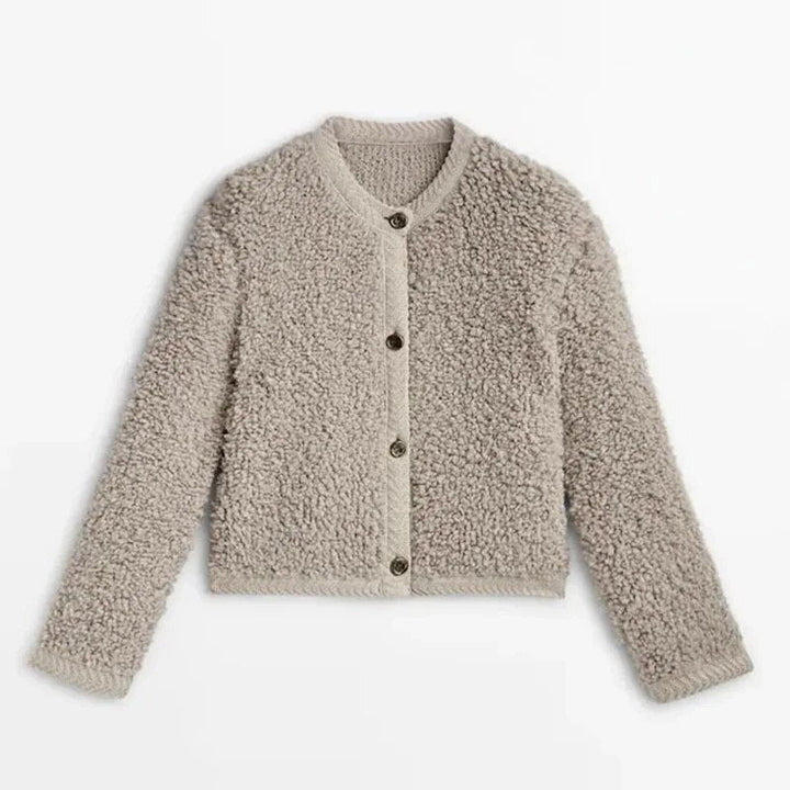 Grete | Kuschelige Wandelbare Strickjacke