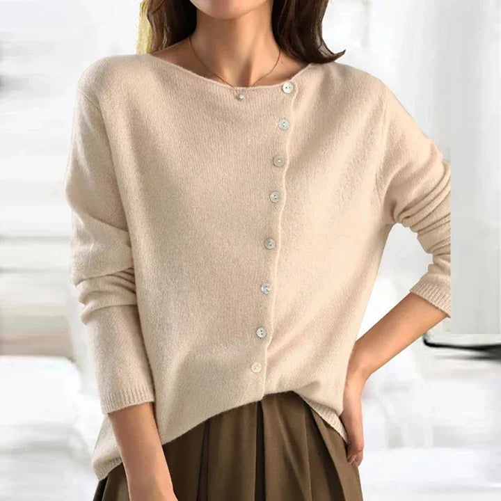 Ida | Feine U-Boot Strickjacke