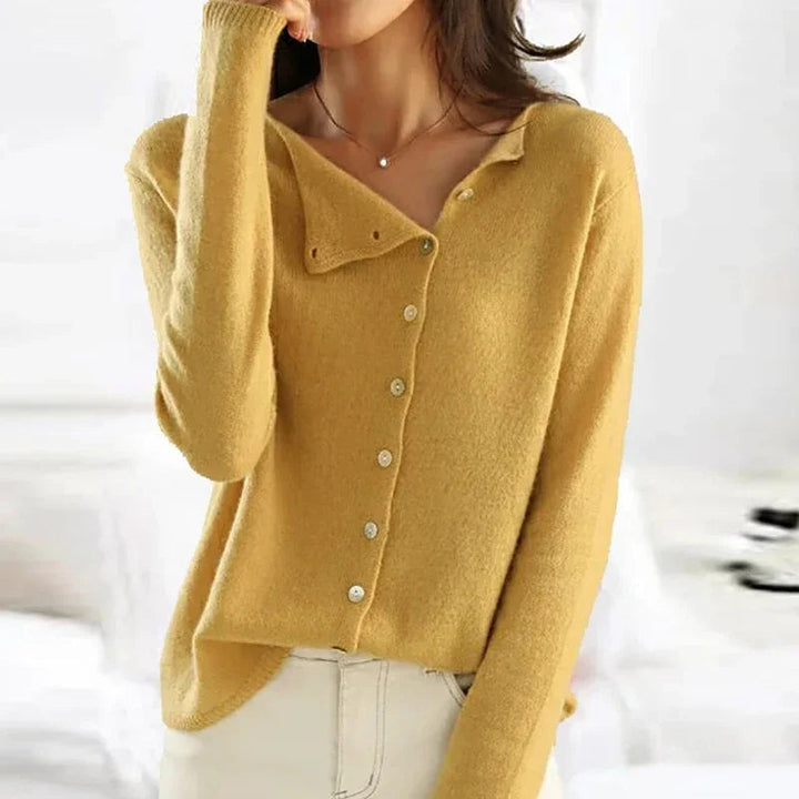 Ida | Feine U-Boot Strickjacke