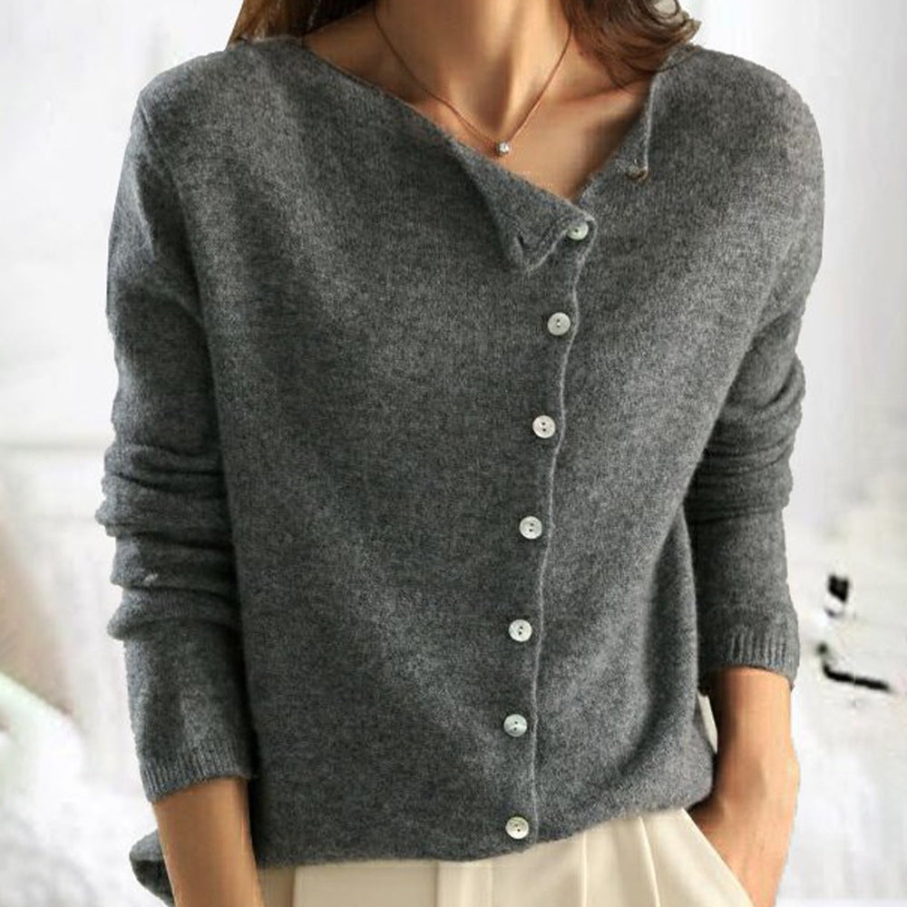 Ida | Feine U-Boot Strickjacke