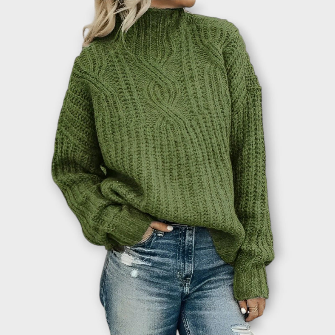 Svea | Kuscheliger Wandelbarer Strickpullover