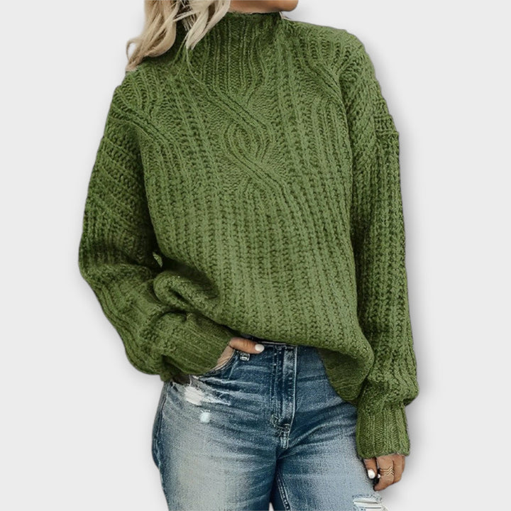 Svea | Kuscheliger Wandelbarer Strickpullover