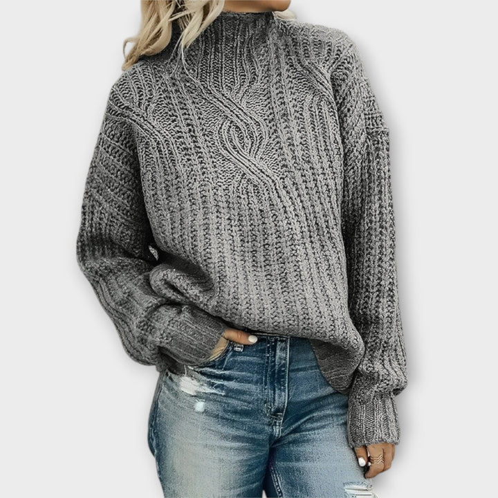 Svea | Kuscheliger Wandelbarer Strickpullover