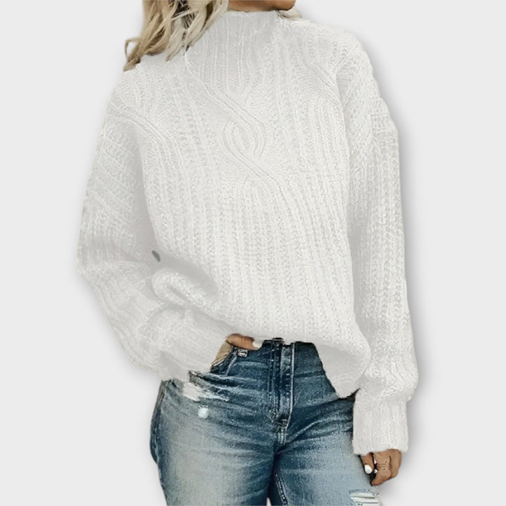 Svea | Kuscheliger Wandelbarer Strickpullover