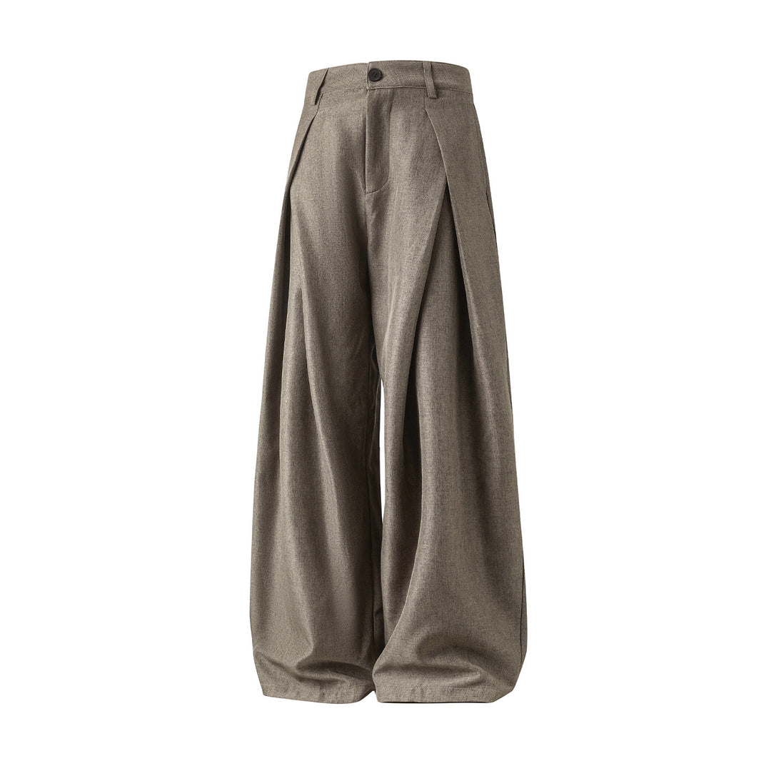 Vincent | Elegante wide leg kostuumbroek voor heren