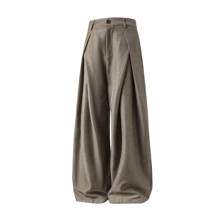 Vincent | Elegante wide leg kostuumbroek voor heren