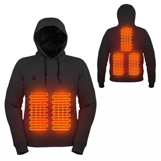 Wilhelm | Herren Thermo Kapuzenpullover Warm