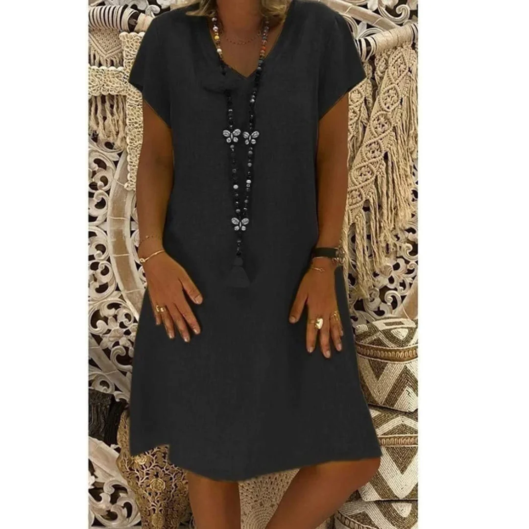 Adelaide | Damen stilvolles leichtes Sommerkleid