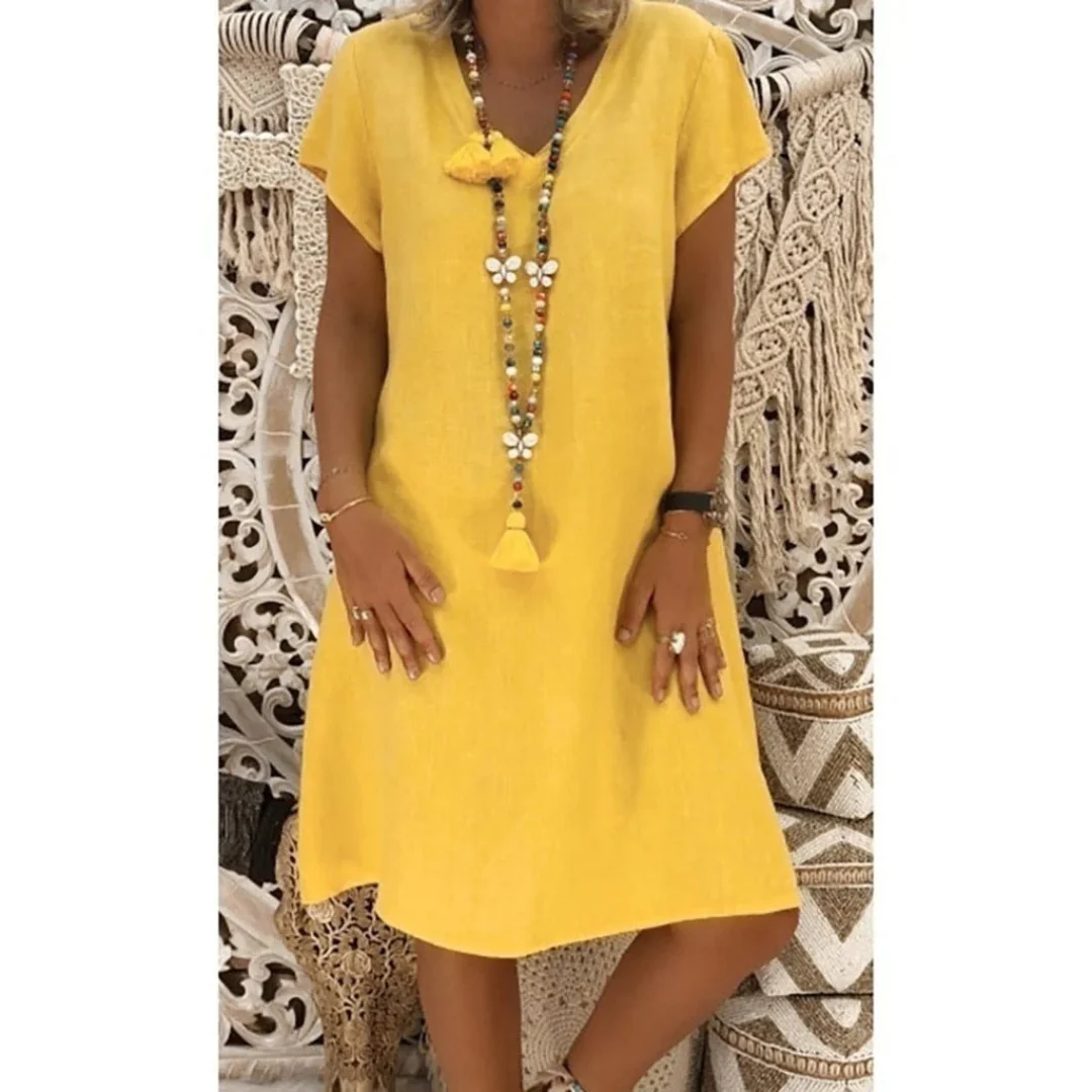 Adelaide | Damen stilvolles leichtes Sommerkleid