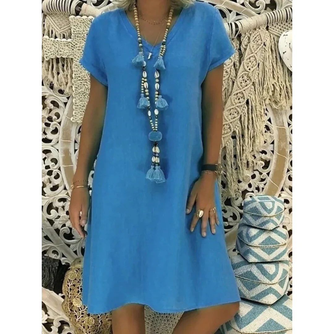 Adelaide | Damen stilvolles leichtes Sommerkleid