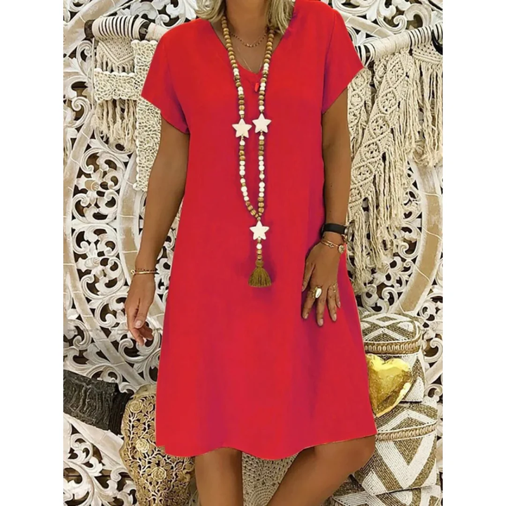 Adelaide | Damen stilvolles leichtes Sommerkleid