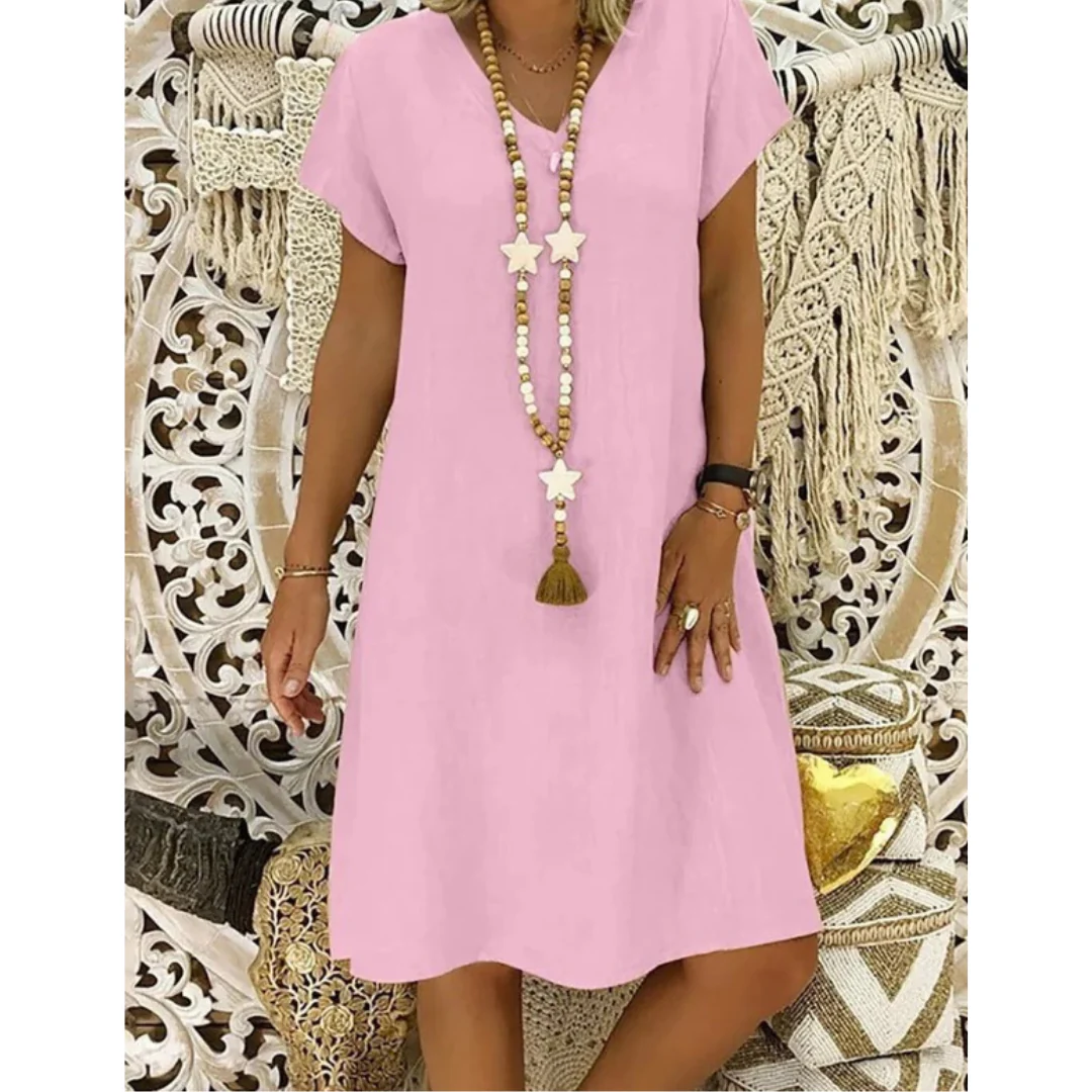 Adelaide | Damen stilvolles leichtes Sommerkleid