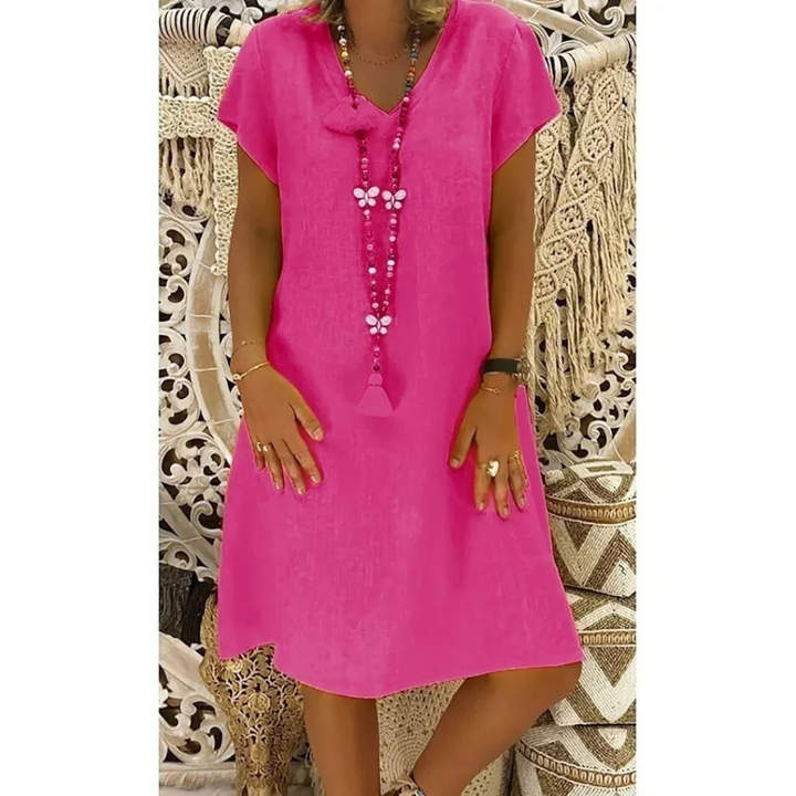 Adelaide | Damen stilvolles leichtes Sommerkleid