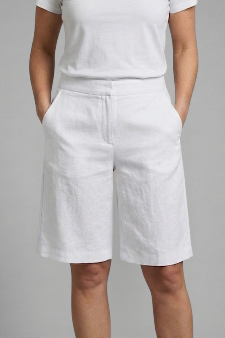Almira | Damen Bermuda Shorts mit Seitentaschen