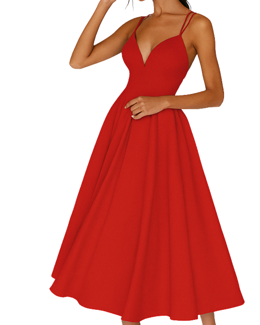 Amalia | A-Linien Midikleid für Feste