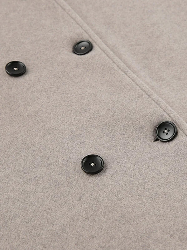 Anja | Damen Jacke mit doppelreihiger Knopfleiste und langen Ärmeln
