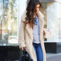 Anneliese | Warme Teddy Winterjacke