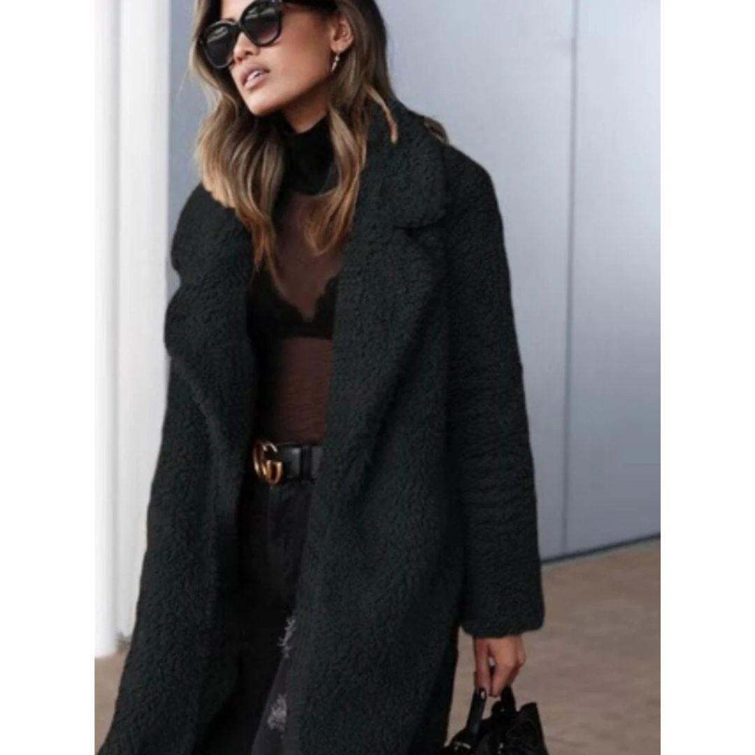 Anneliese | Warme Teddy Winterjacke