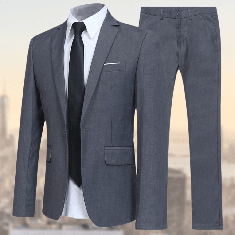 Anselm | Herren Business Anzug Zweiteilig