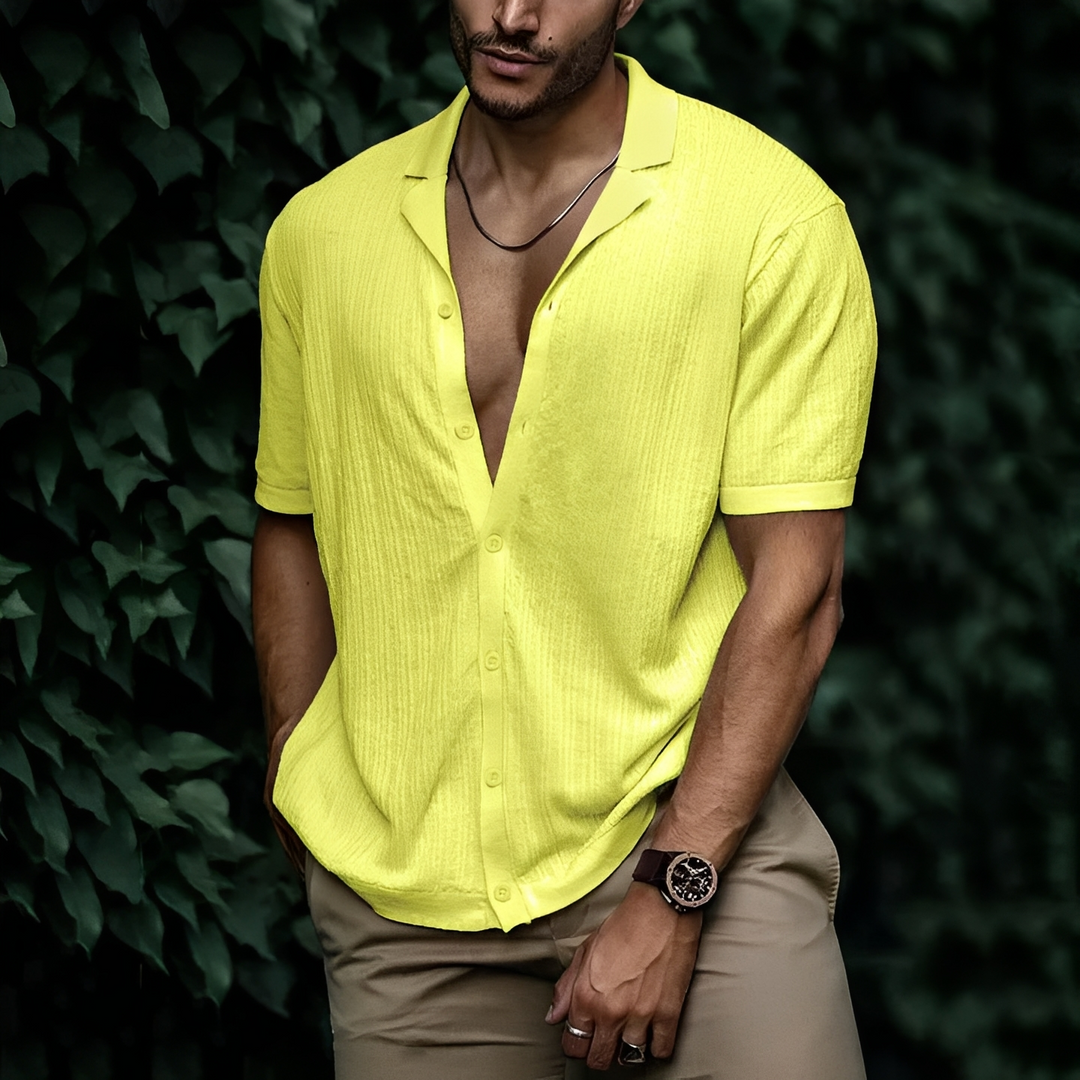 Anselm | Herren Sommerhemd modern geschnitten