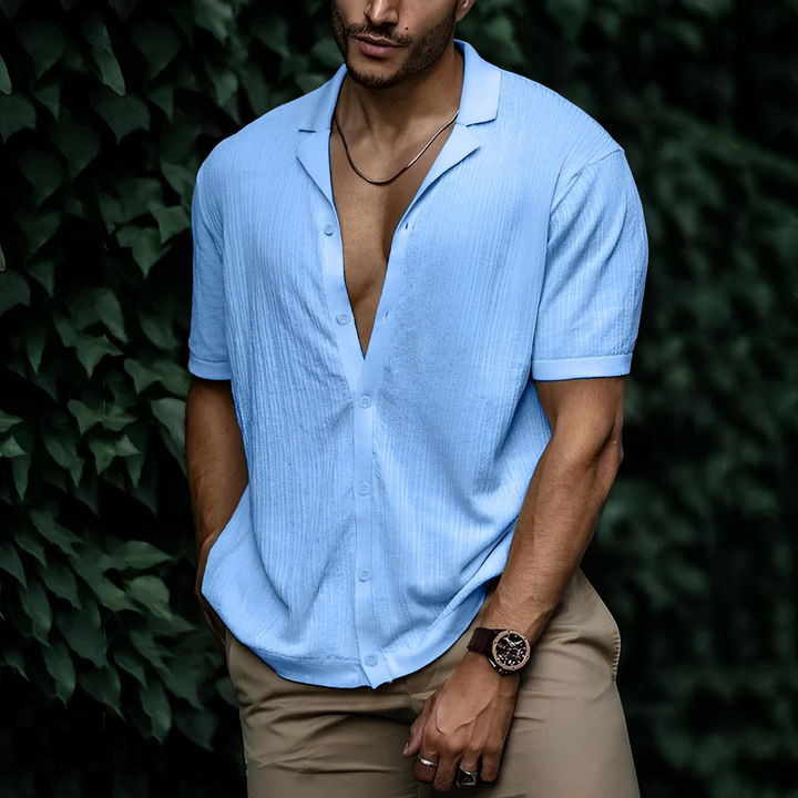 Anselm | Herren Sommerhemd modern geschnitten