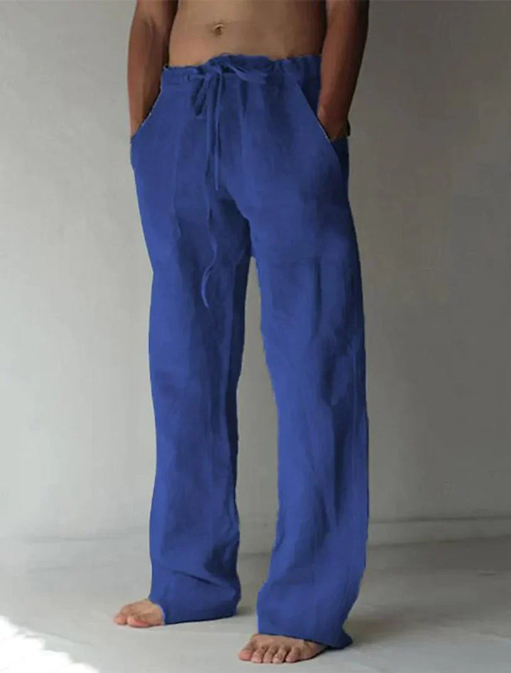 Arthur | Herren Weite Leinen Baggyhose