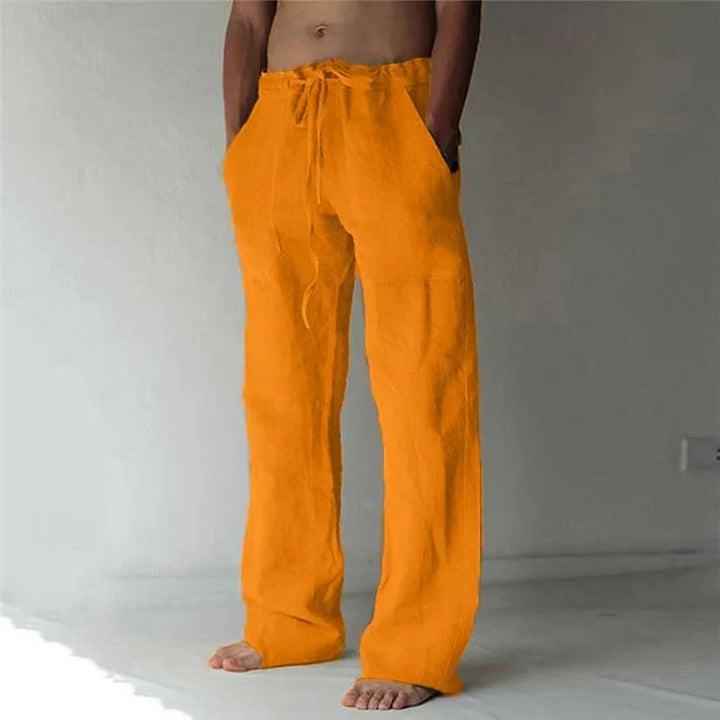 Arthur | Herren Weite Leinen Baggyhose