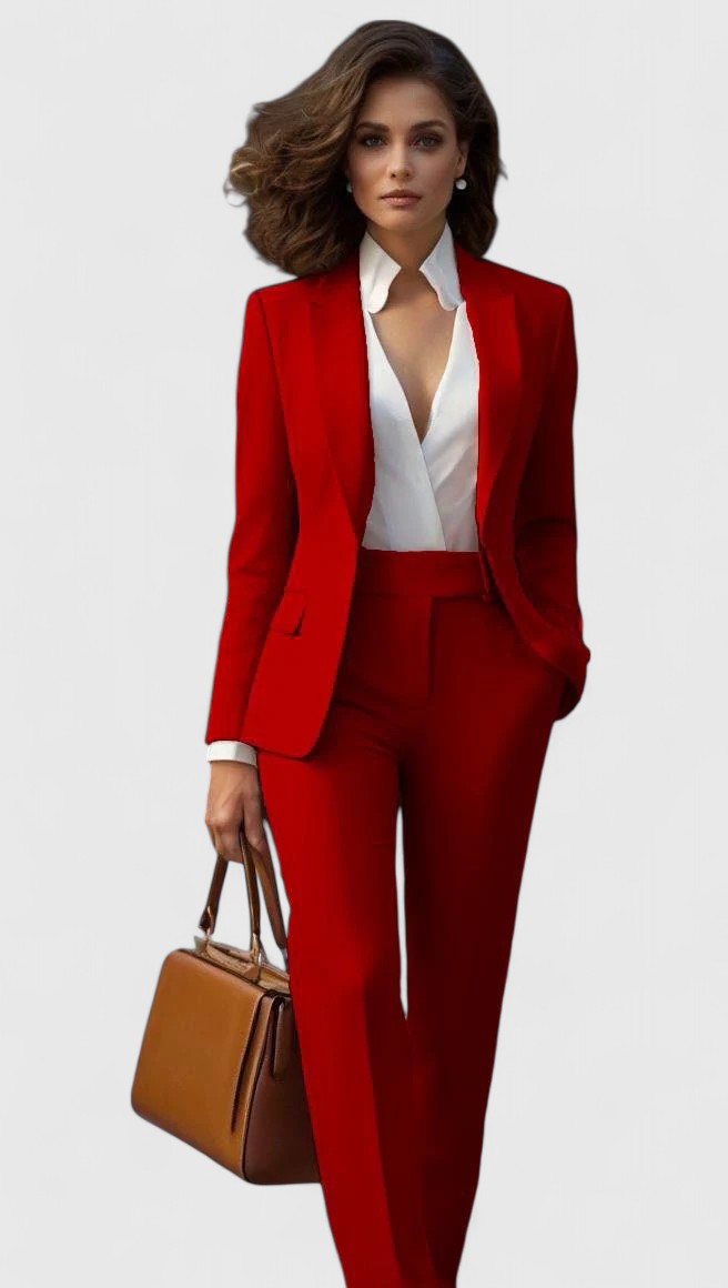 Azalea | Damen Eleganter Business-Hosenanzug