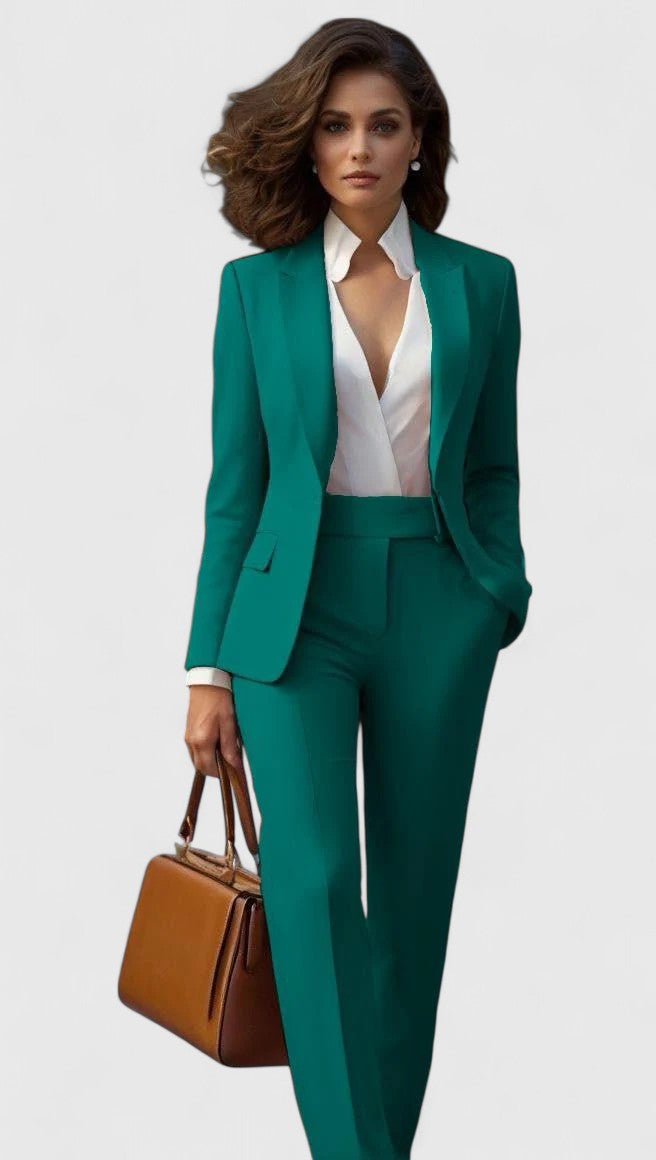 Azalea | Damen Eleganter Business-Hosenanzug