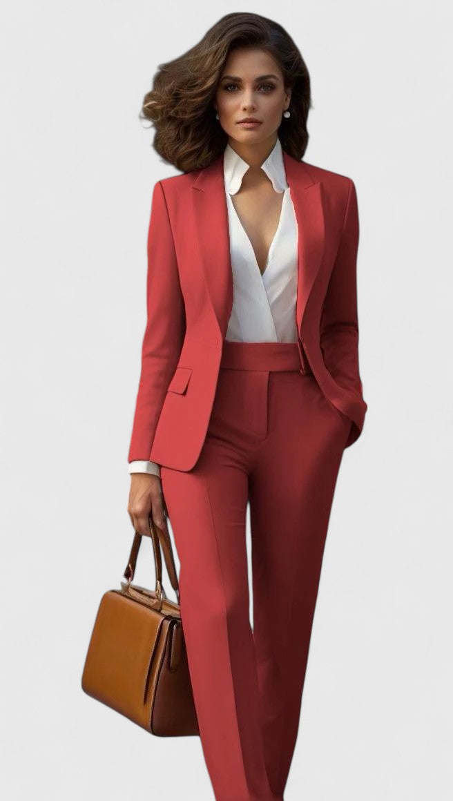 Azalea | Damen Eleganter Business-Hosenanzug