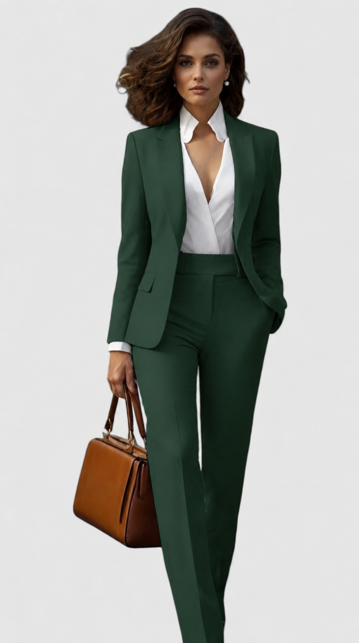 Azalea | Damen Eleganter Business-Hosenanzug