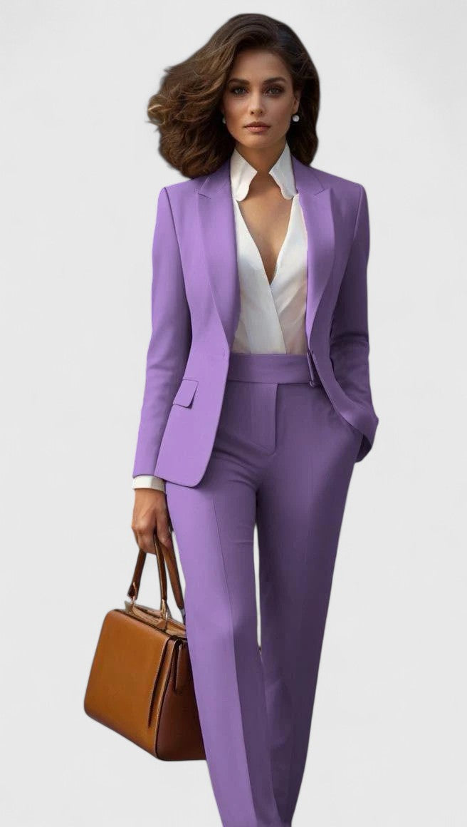 Azalea | Damen Eleganter Business-Hosenanzug