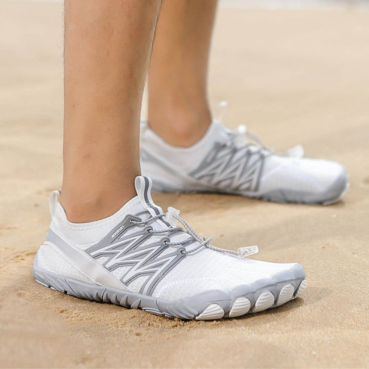 Barfußschuhe Damen mit flexibler Sohle und Schnellverschluss