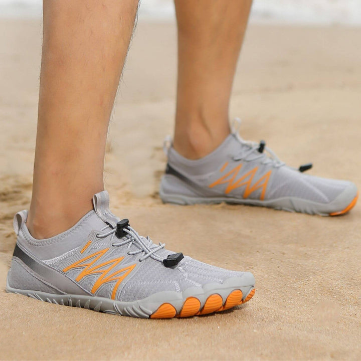Barfußschuhe Damen mit flexibler Sohle und Schnellverschluss