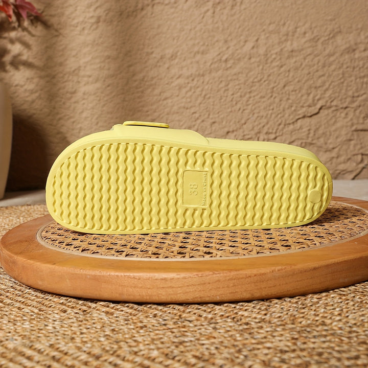 Badeschuhe Damen mit verstellbarer Schnalle und dämpfender Sohle