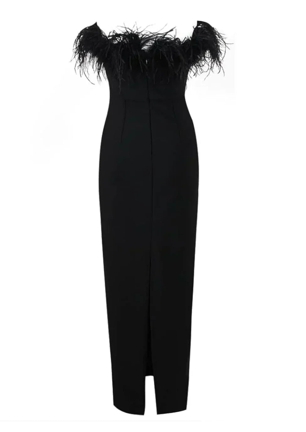 Ballkleider Damen – Figurbetontes Trägerloses Maxikleid