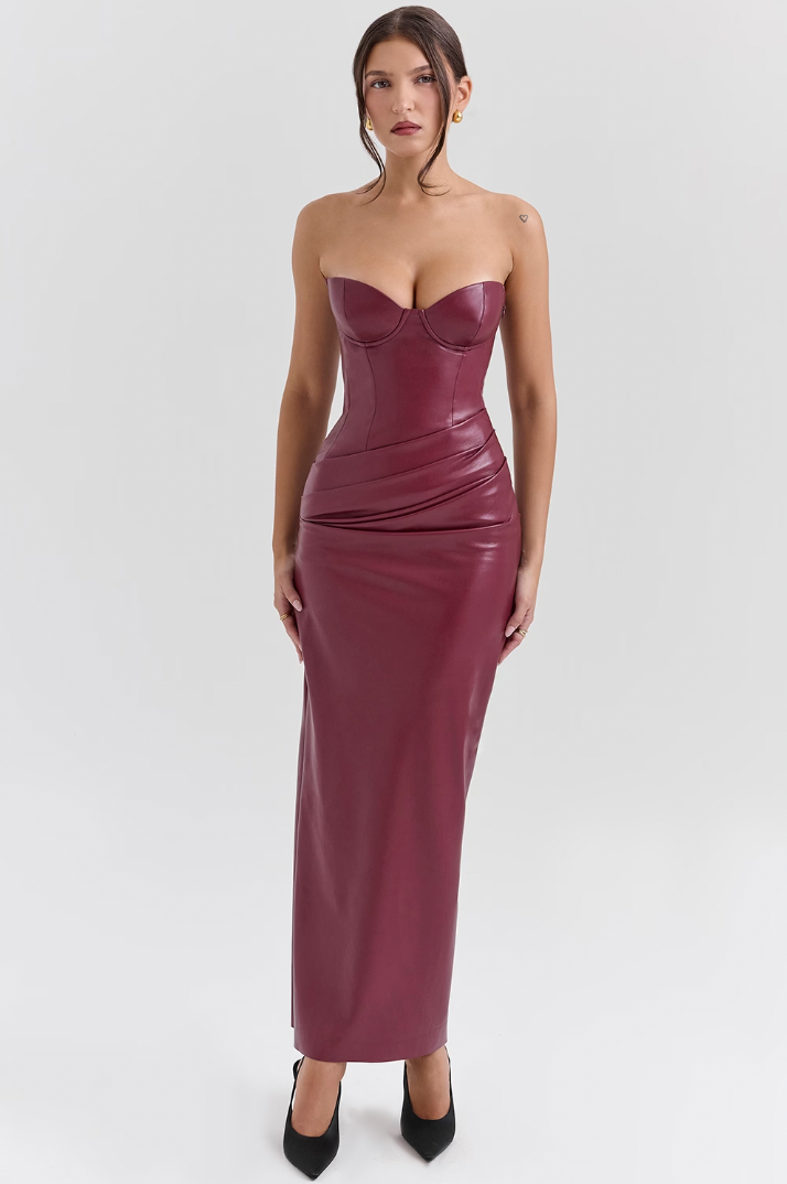 Ballkleider Damen – Schmal Geschnittenes Midikleid
