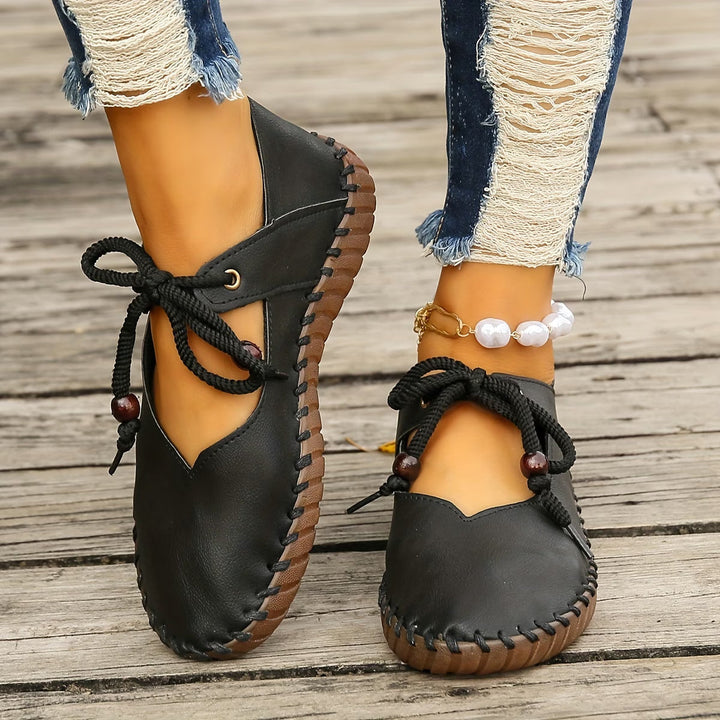 Barfußschuhe für Damen – Flache Schuhe im Retro-Look