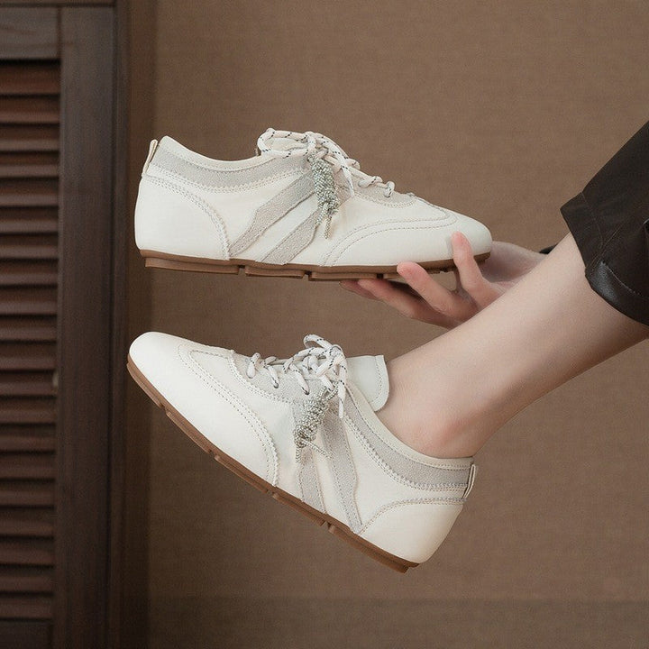 Barfußschuhe für Damen – Flache Sneaker im Schlichten Design