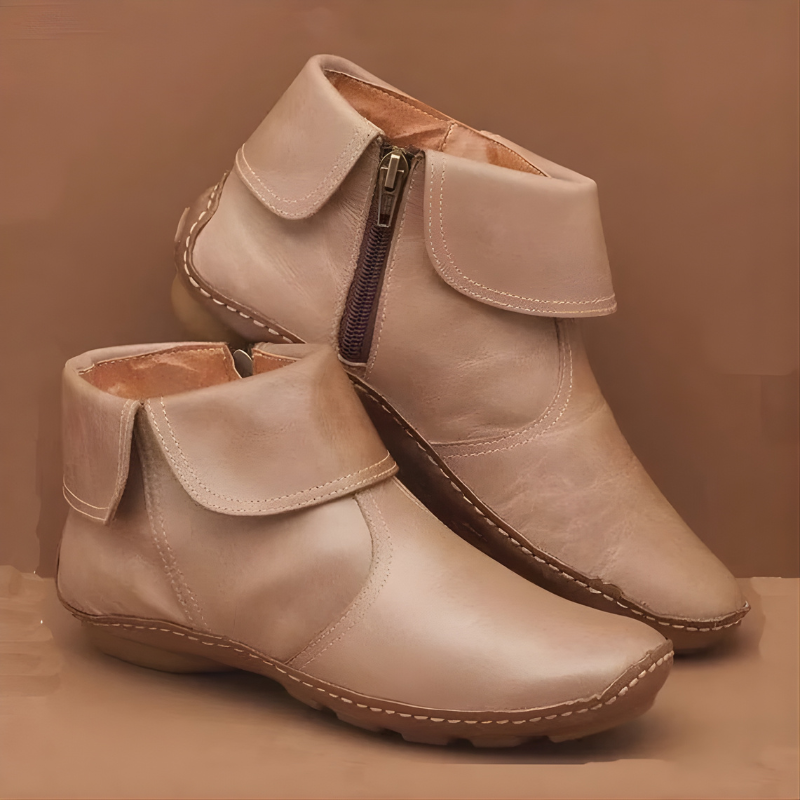 Barfußschuhe für Damen – Flache Stiefeletten