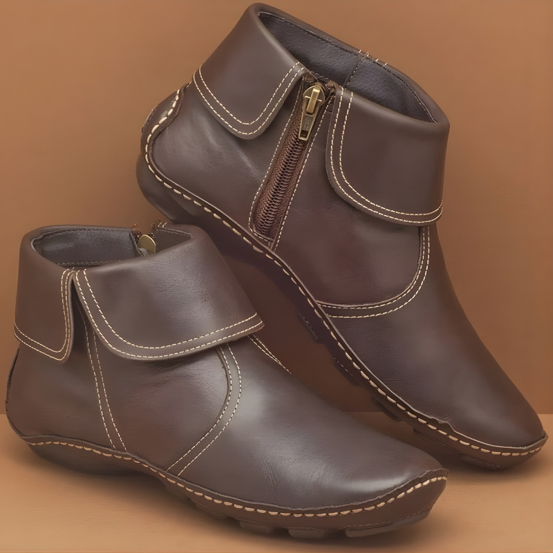 Barfußschuhe für Damen – Flache Stiefeletten