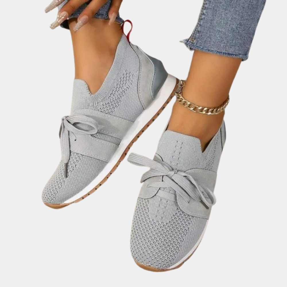 Barfußschuhe für Damen – Geschnürte Sneaker