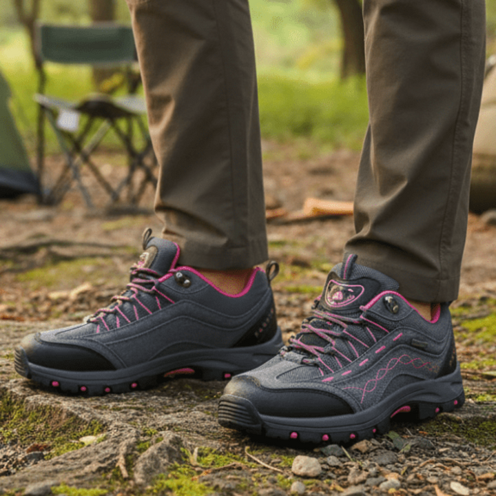 Barfußschuhe für Damen – Niedrige Schnürschuhe für Draußen