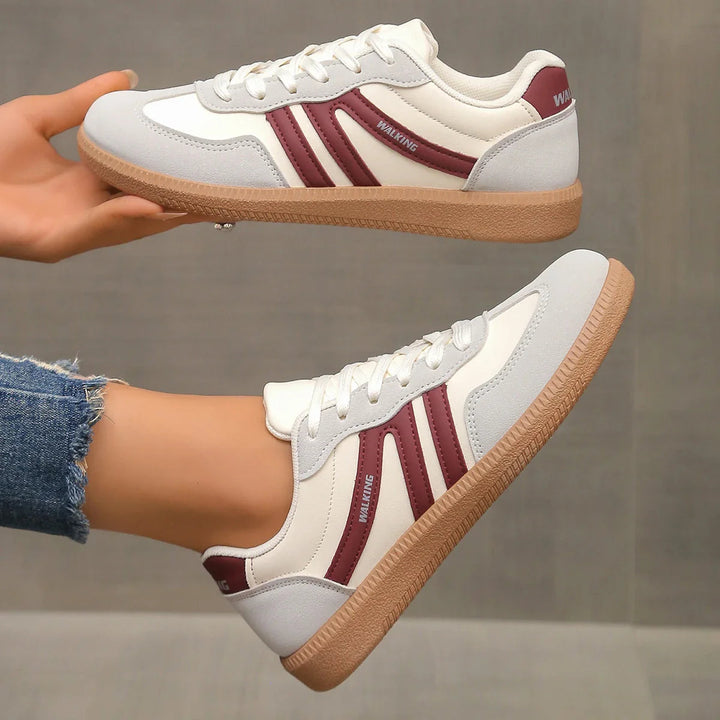 Barfußschuhe für Damen – Niedrige Sneaker zum Schnüren