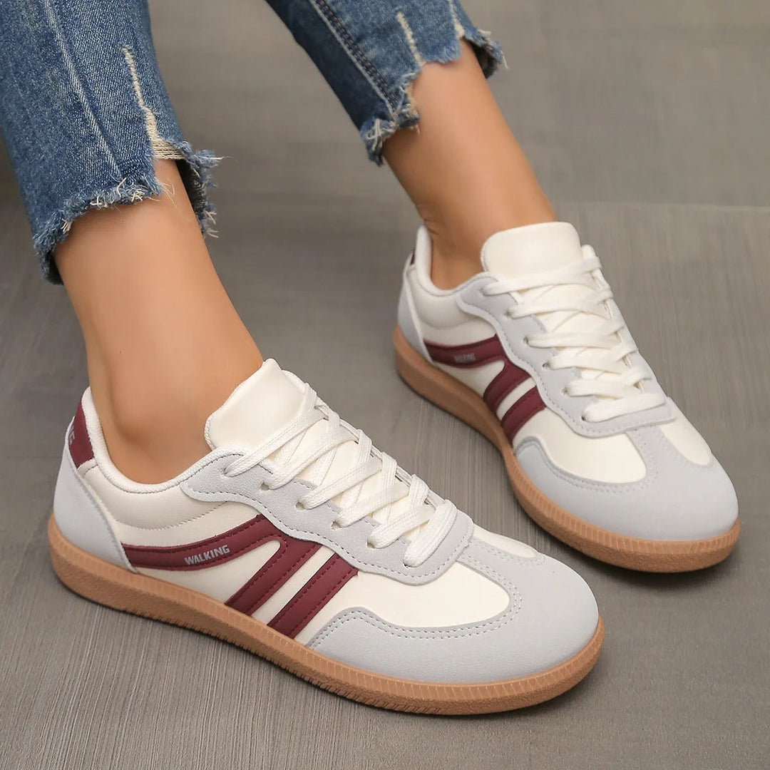 Barfußschuhe für Damen – Niedrige Sneaker zum Schnüren