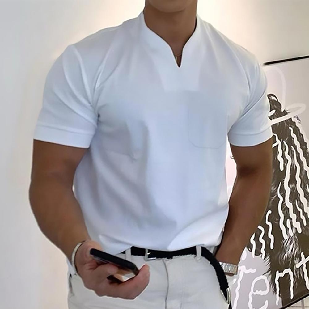 Bastian | Herren Freizeithemd mit Stehkragen