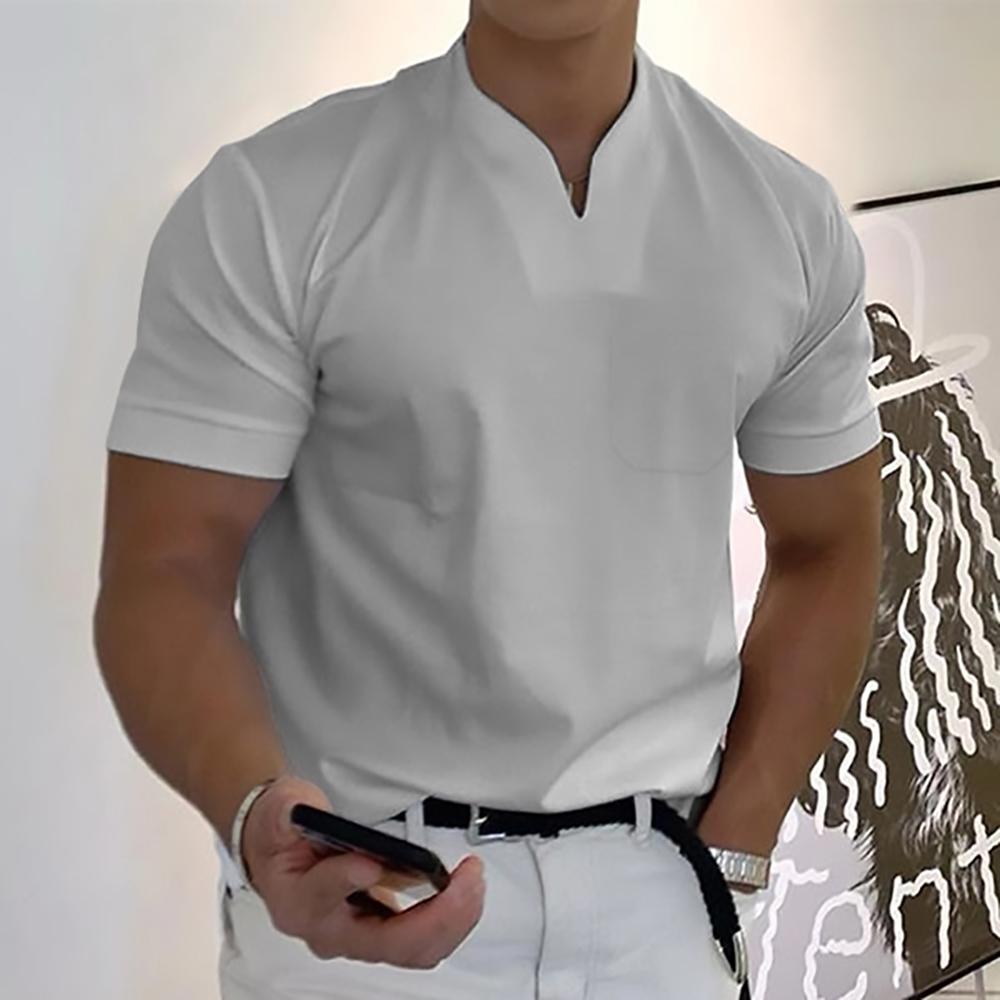 Bastian | Herren Freizeithemd mit Stehkragen