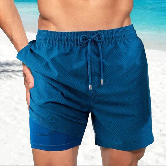 Benedikt | Herren Schnelltrocknende Badeshorts mit Innenfutter