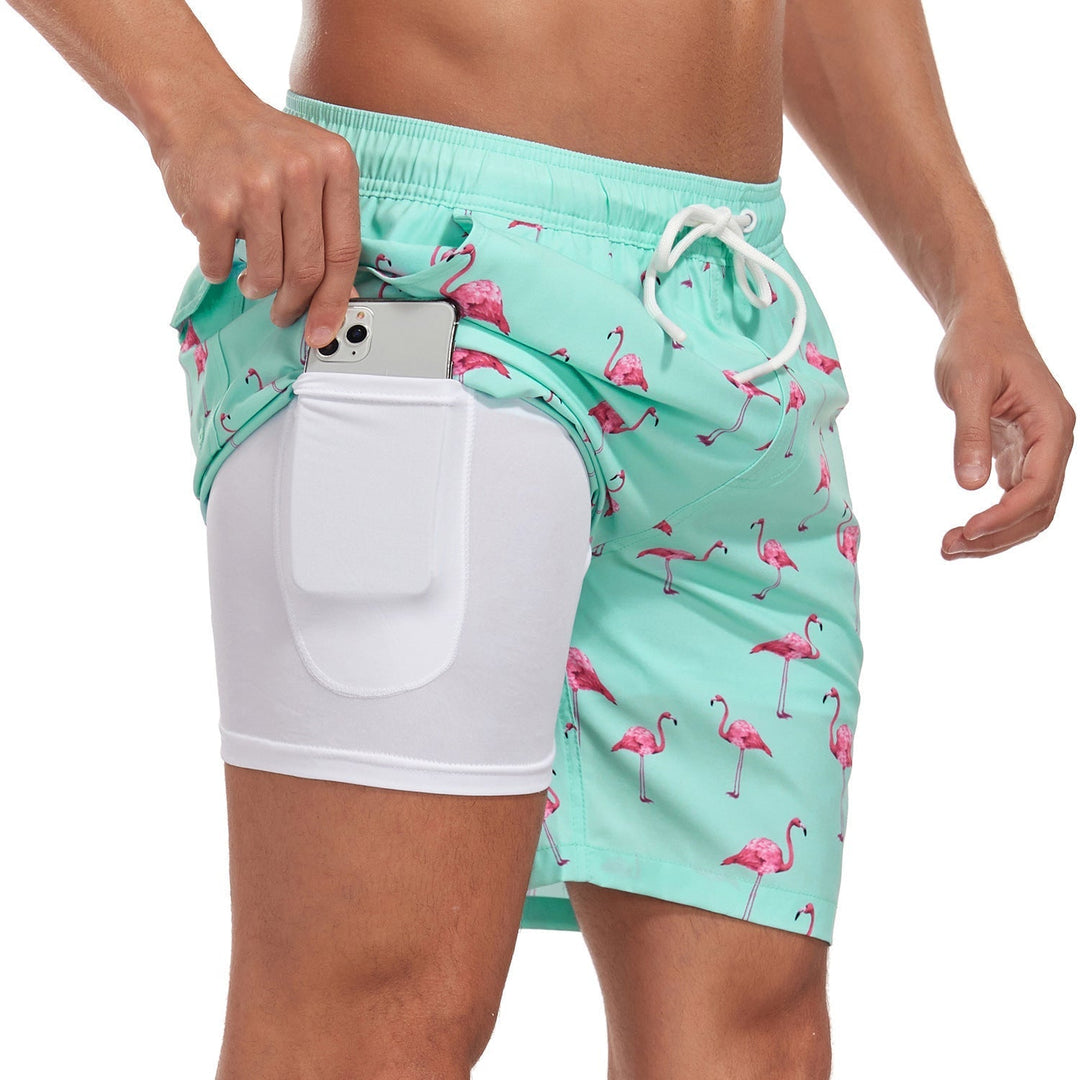 Benedikt | Herren Schnelltrocknende Badeshorts mit Innenfutter